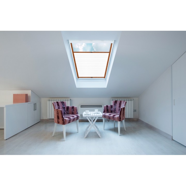 Plisa dachowa Basic Premium Przyciemniająca Biała 116