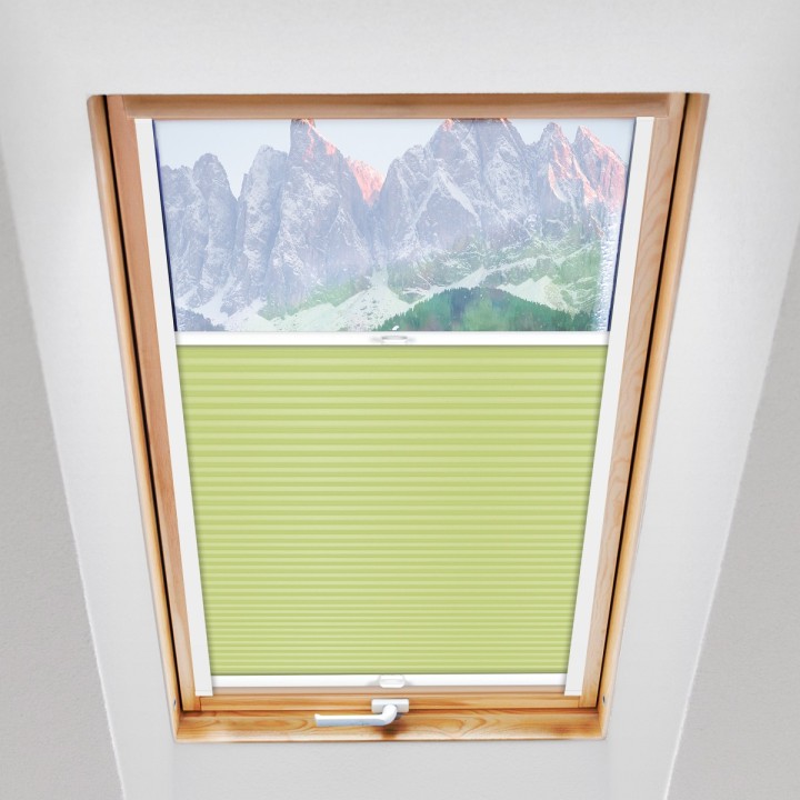 Plisa dachowa Basic Premium Przyciemniająca Zielona 103