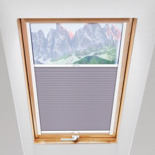 Plisa dachowa Basic Premium Przyciemniająca Lawendowa 118