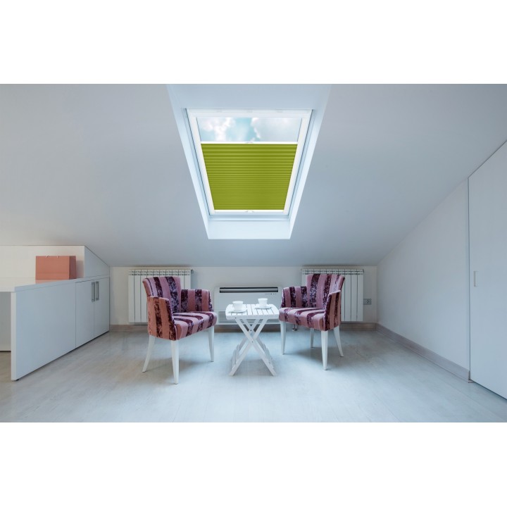 Plisa dachowa Basic Premium Przyciemniająca Zielona Intensywny 121