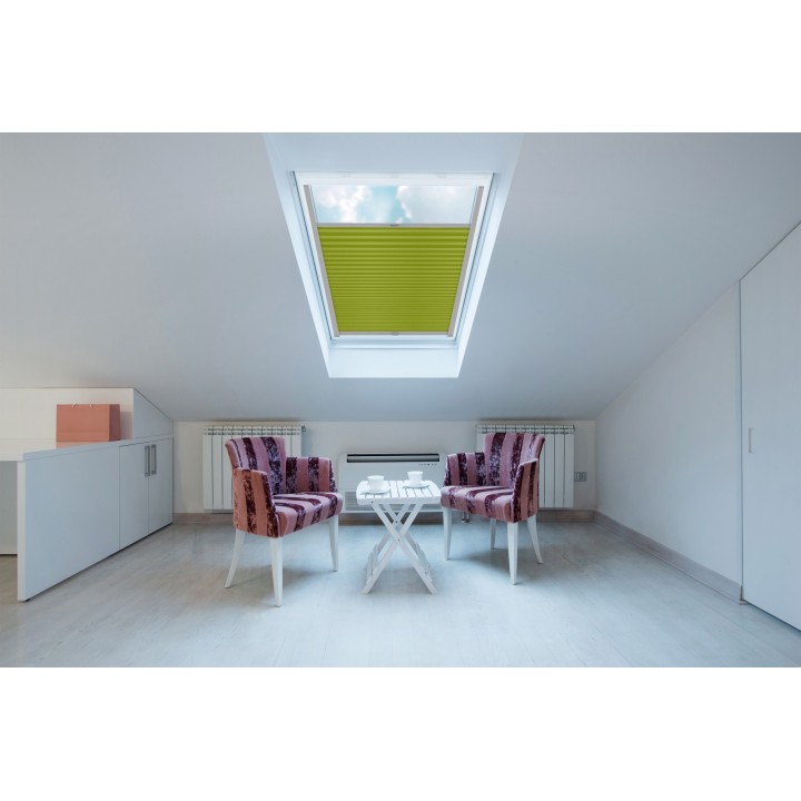 Plisa dachowa Basic Premium Przyciemniająca Zielona Intensywny 121