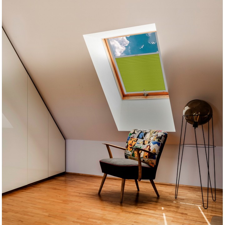 Plisa dachowa Basic Premium Przyciemniająca Zielona Intensywny 121