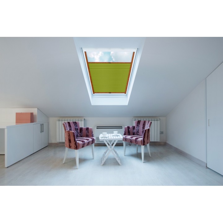 Plisa dachowa Basic Premium Przyciemniająca Zielona Intensywny 121