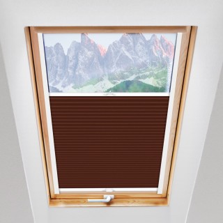 Plisa dachowa Termo premium Przyciemniająca Brązowa 209