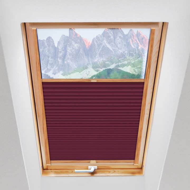 Plisa dachowa Termo premium Przyciemniająca Fioletowa 204