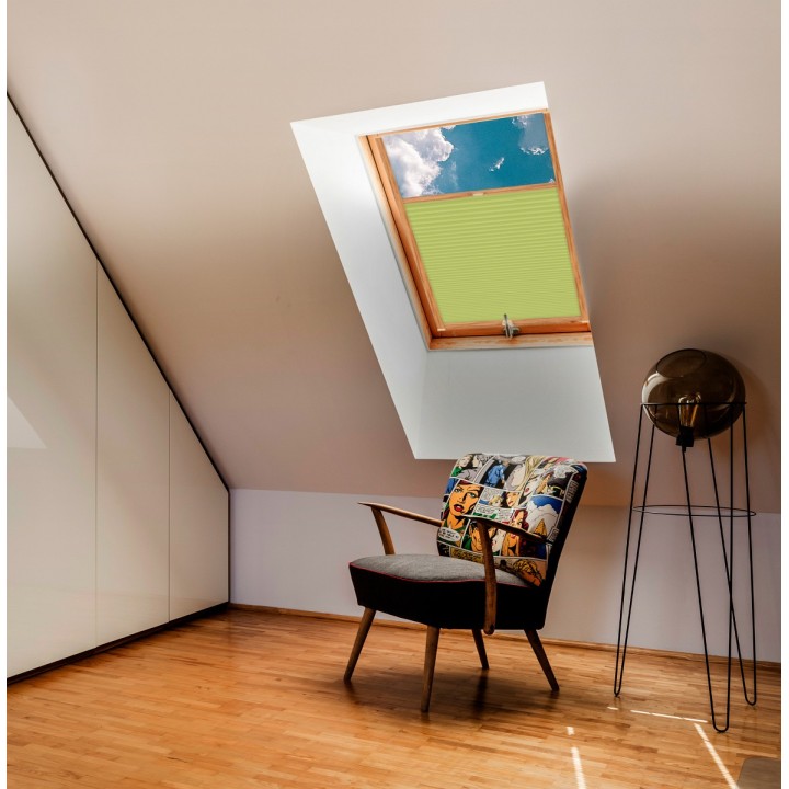 Plisa dachowa Termo premium Przyciemniająca Zielona 203