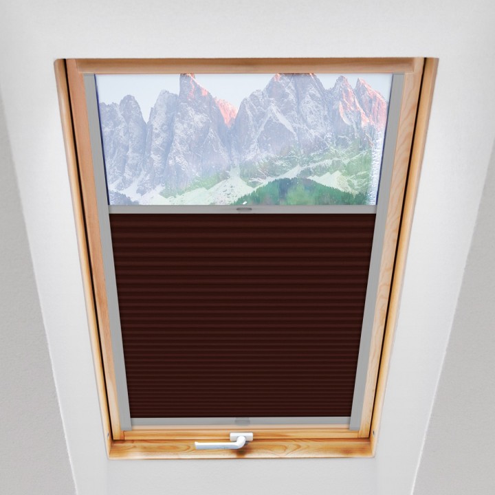 Plisa dachowa Termo premium Przyciemniająca Ciemnofioletowa 217