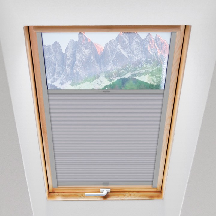 Plisa dachowa Termo premium Przyciemniająca Jasnofioletowa 210