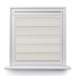 Roleta w kasecie PCV Dzień Noc Przyciemniająca Bahama XXIII bez prowadnic Jasnokremowa Bh2301