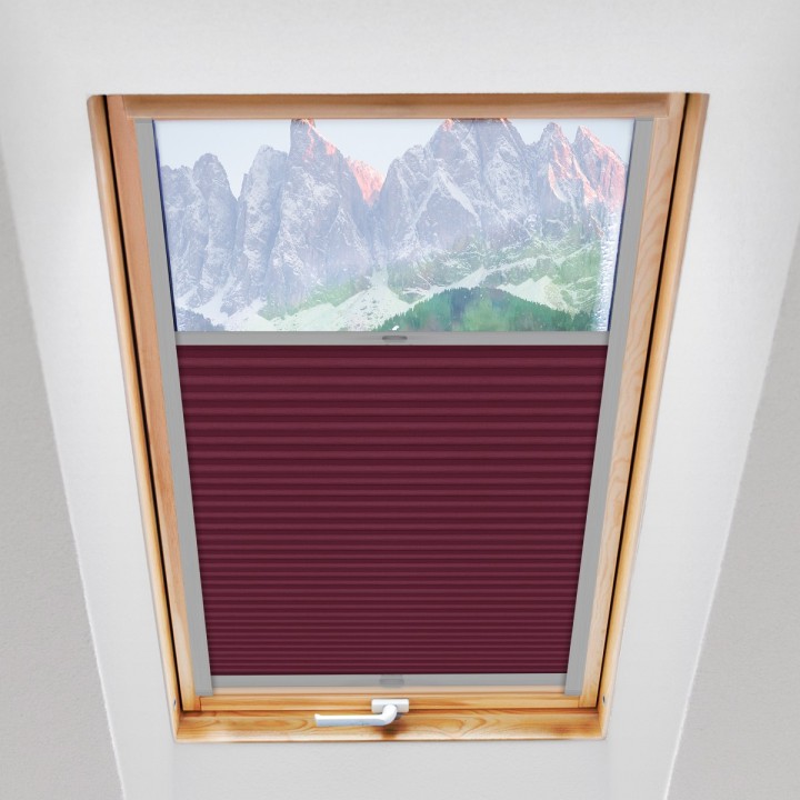 Plisa dachowa Termo premium Przyciemniająca Fioletowa 204