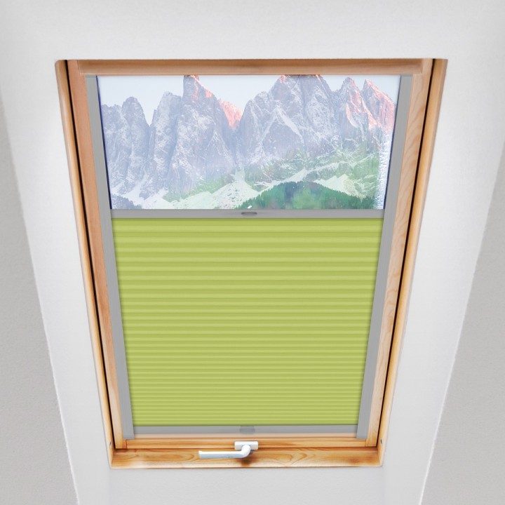 Plisa dachowa Termo premium Przyciemniająca Zielona 203