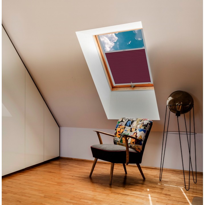 Plisa dachowa Termo premium Przyciemniająca Fioletowa 204