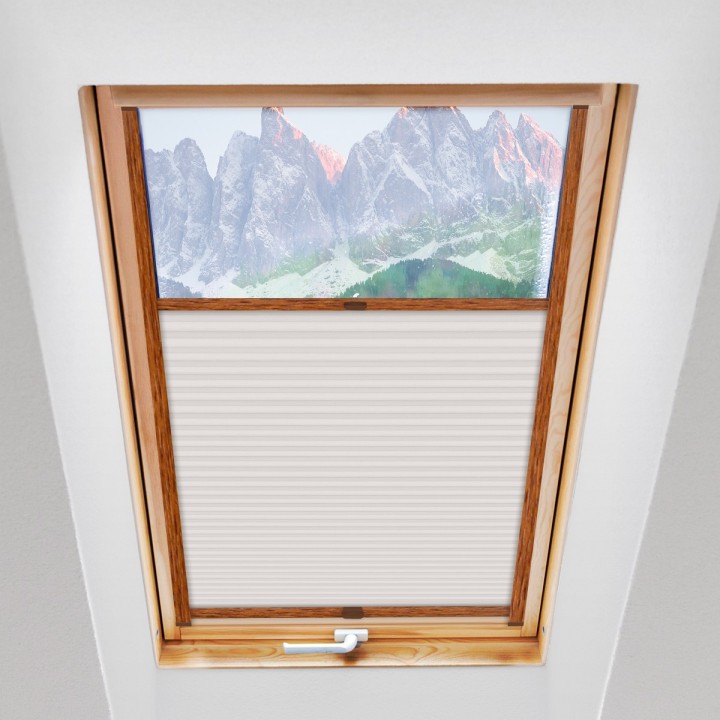 Plisa dachowa Termo premium Przyciemniająca Jasnokremowa 200