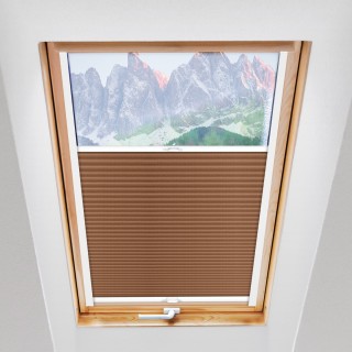 Plisa dachowa Premium Brązowa 802