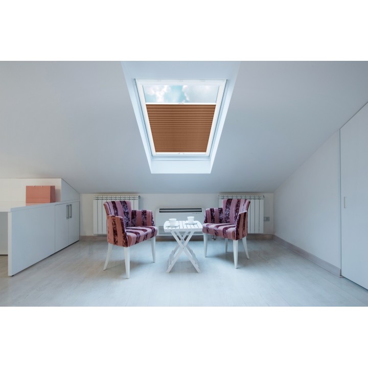 Plisa dachowa Premium Brązowa 802