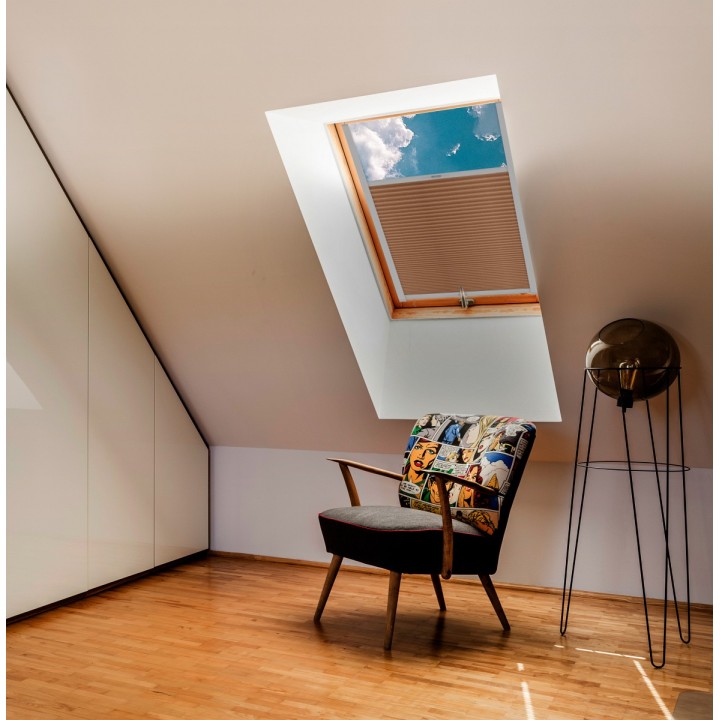 Plisa dachowa Premium Brązowa 802