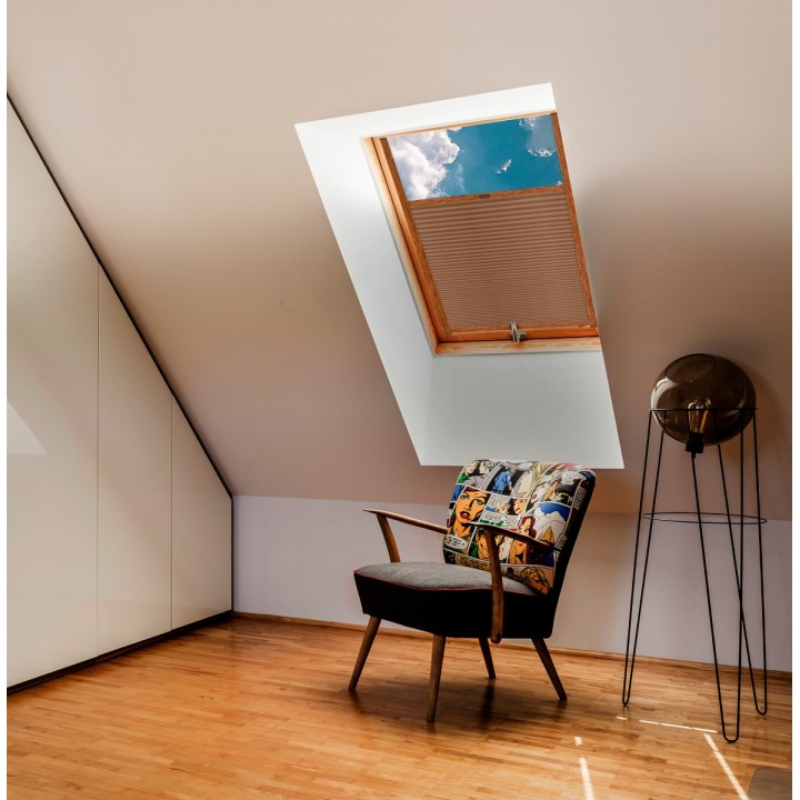 Plisa dachowa Premium Brązowa 802