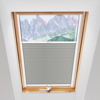 Plisa dachowa Premium Srebrna 903