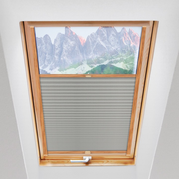 Plisa dachowa Premium Srebrna 903