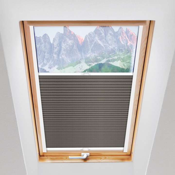 Plisa dachowa Premium Szara 904