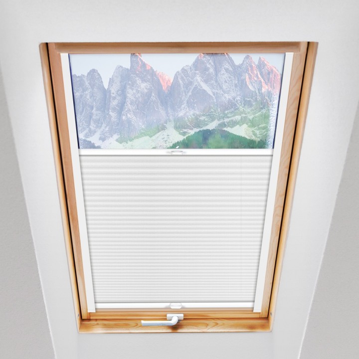 Plisa dachowa Premium Biała 901