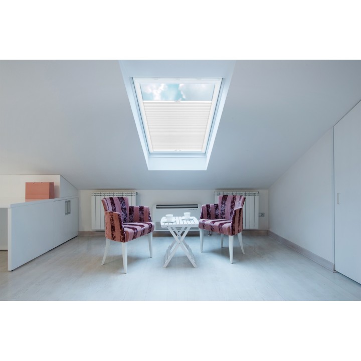 Plisa dachowa Premium Biała 901