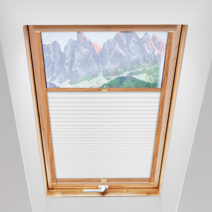 Plisa dachowa Premium Biała 901