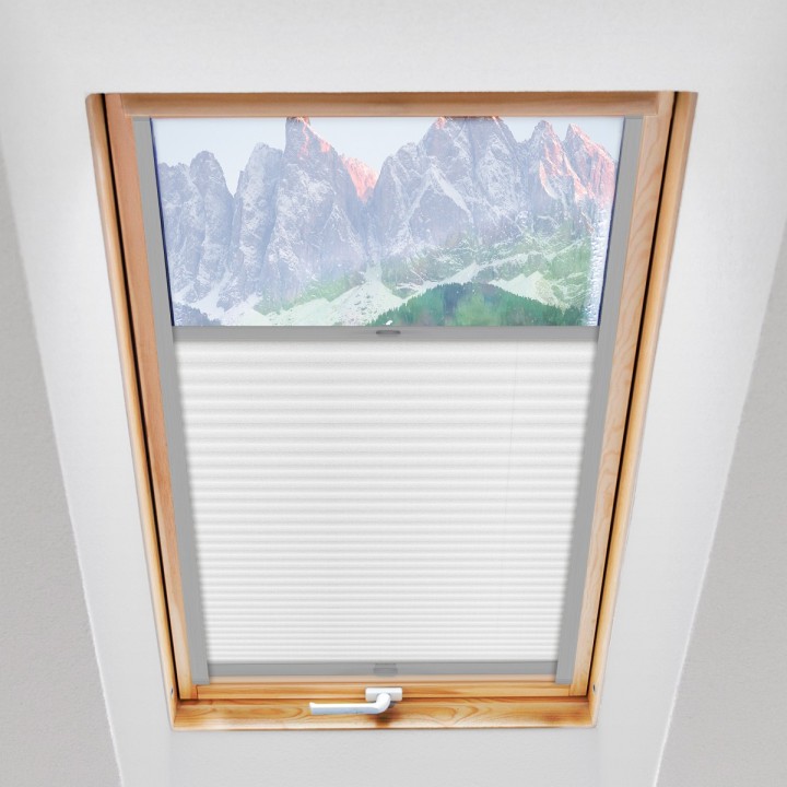 Plisa dachowa Premium Biała 901