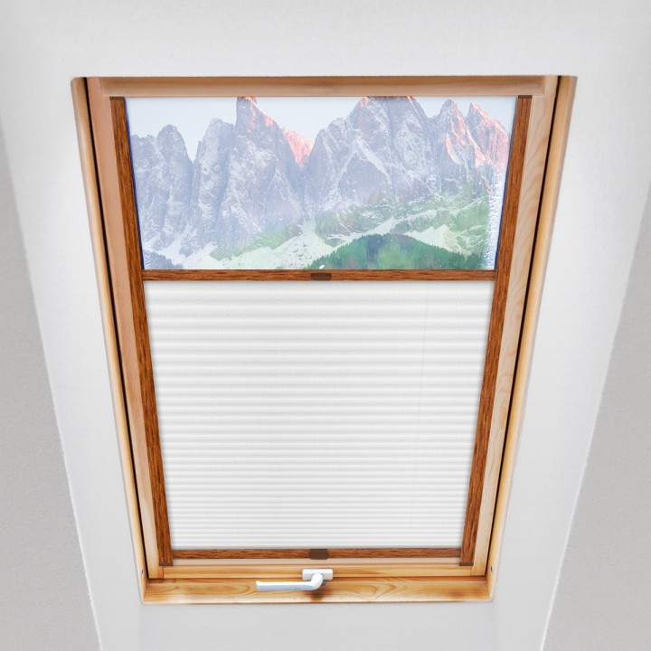 Plisa dachowa Premium Biała 901