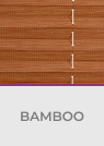Bamboo pleated blinds