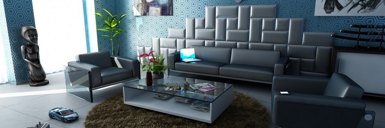 Metalowe dodatki w nowoczesnym wnętrzu