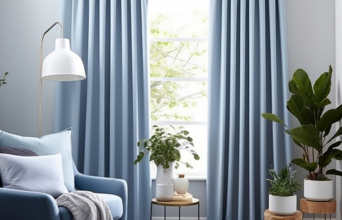 Jak upiąć za długie firanki?